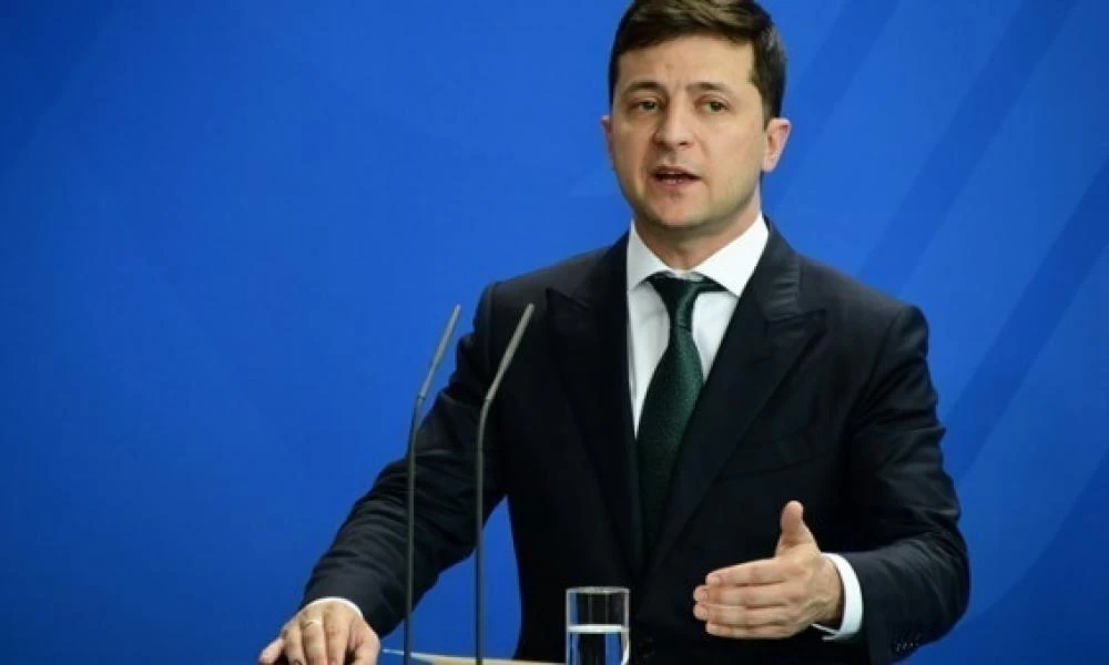 Ουκρανία: Συνομιλία Ζελένσκι με Μέρκελ και Μακρόν